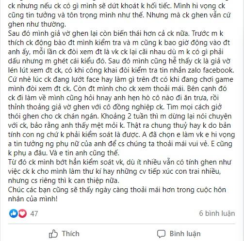 Mệt mỏi vì chồng hay ghen vô cớ, người vợ chơi đòn ngược, chỉ 2 tuần hiệu quả tức thì-1