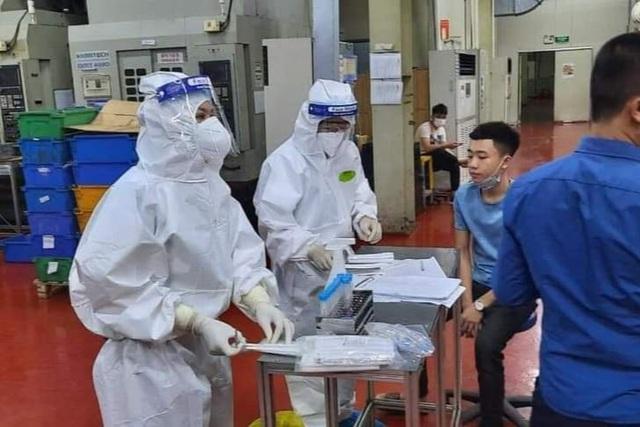 Bắc Giang: Công nhân khu công nghiệp dồn dập có kết quả dương tính-1
