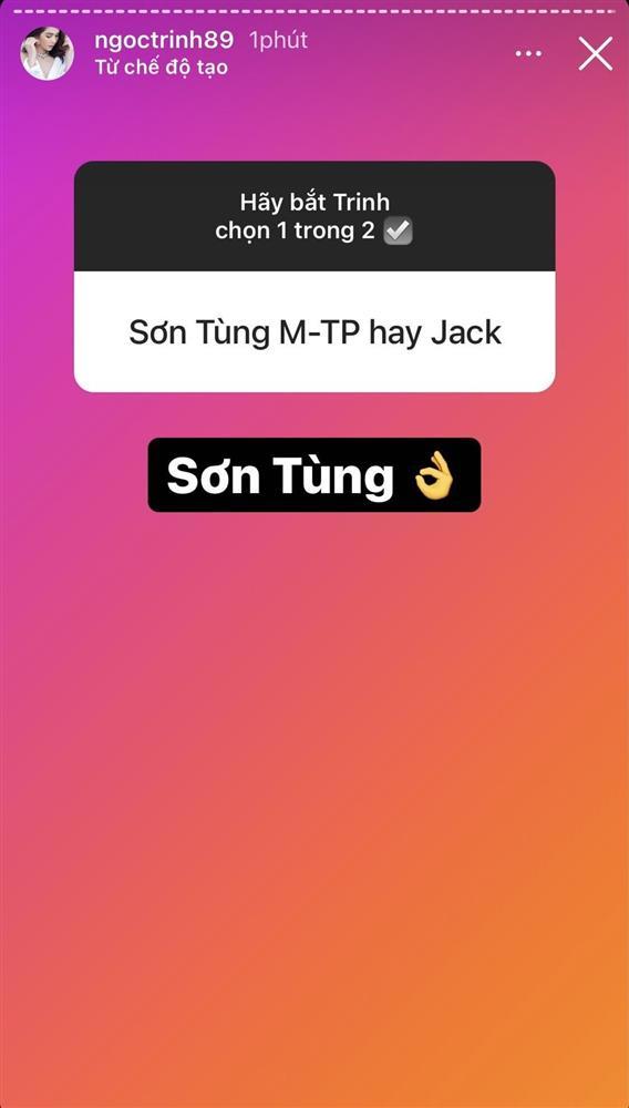 Sơn Tùng M-TP hay Jack trở thành mỹ nam lọt mắt xanh Ngọc Trinh?-2