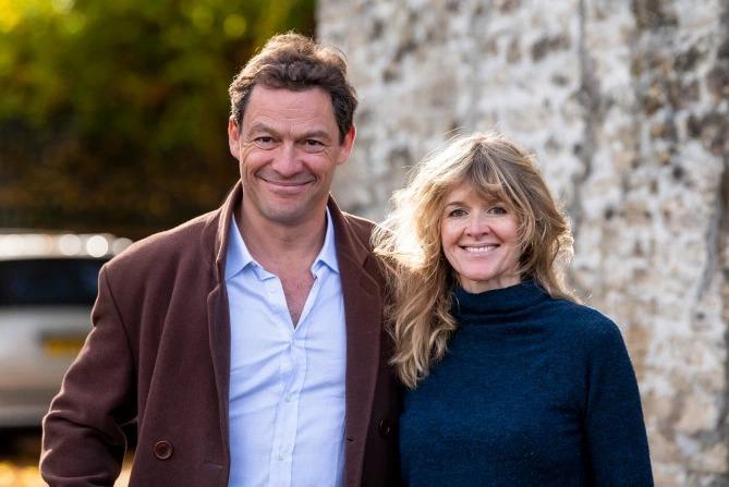 Khán giả thấy kinh khi Dominic West và Lily James đóng vai cha con rồi lại hôn hít ngoại tình-4