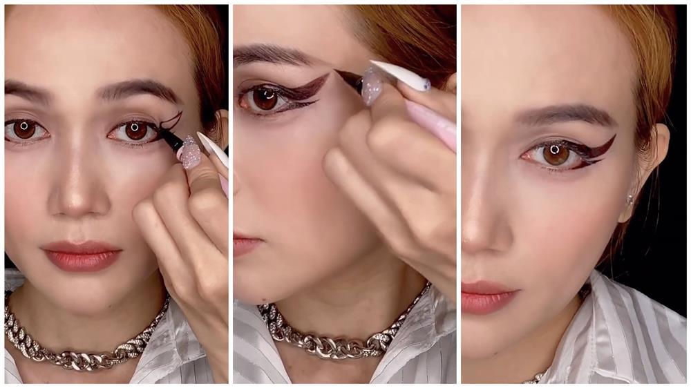 Bắt trend vẽ eyeliner mắt thú vừa độc vừa dễ như bỡn từ Sĩ Thanh-11