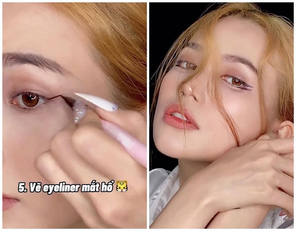 Bắt trend vẽ eyeliner mắt thú vừa độc vừa dễ như bỡn từ Sĩ Thanh-8