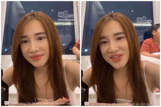 Nhã Phương lộ da mặt lão hóa, bọng mắt nhăn nheo trong clip livestream