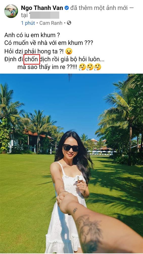 Viết cap thả thính cưới Huy Trần mà Ngô Thanh Vân cũng sai chính tả-1