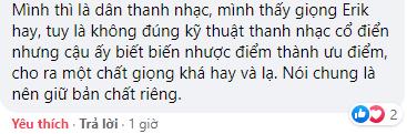 Bị chê thành danh not thành công: Erik lội ngược dòng, Amee im một chỗ-5
