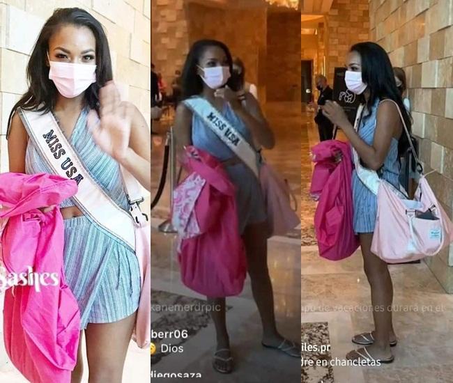 Chủ nhà Miss Universe 2020 liên tục ăn mặc lôi thôi, đi thi như đi chợ-3