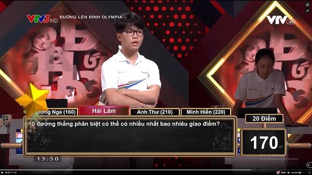 Trả lời sai câu hỏi cơ bản, nam sinh Olympia chửi tục dân mạng vì dám chê mình-1