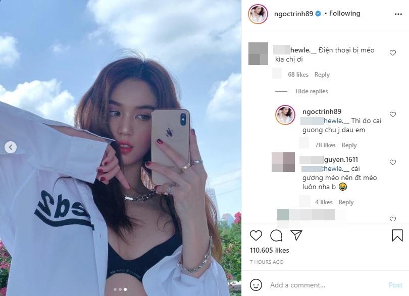 Bị bóc sống ảo, Ngọc Trinh giải thích quá ngang ngược?-3