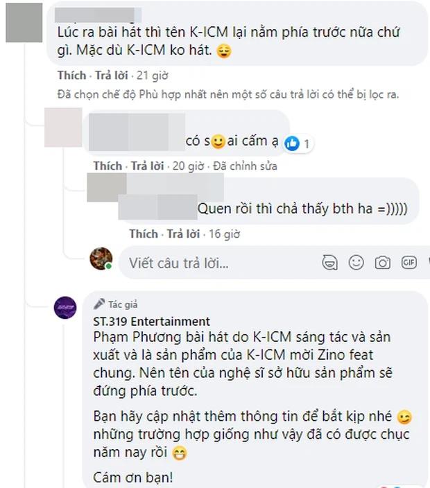 Antifan cà khịa việc để tên K-ICM phía trước ca sĩ Zino (MONSTAR) trong tiêu đề MV mới-2