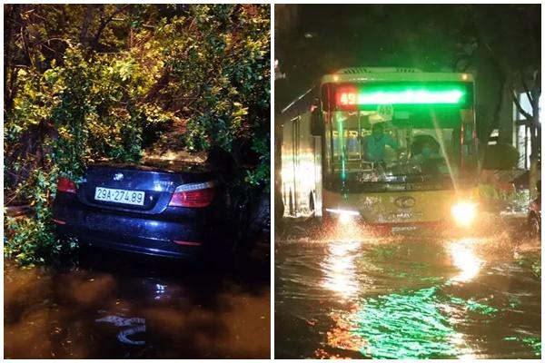 TP.HCM: Mưa lớn nhiều tuyến đường ngập nặng, phương tiện la liệt chết máy-18