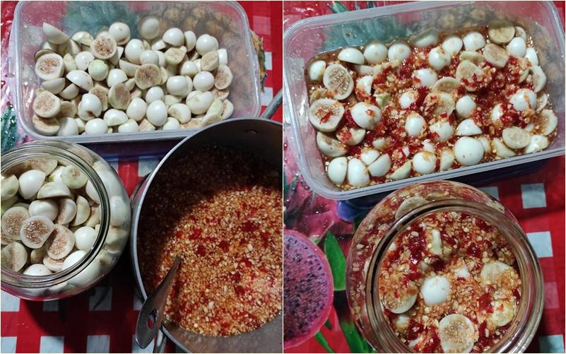 Gái miền Tây trổ tài làm cà pháo ngâm chua ngọt, đánh bay vài bát cơm-6