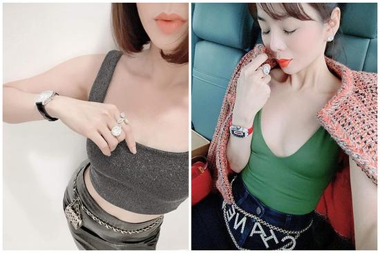Lệ Quyên khoe kim cương, đồng hồ siêu đắt nhưng vòng 1 'không cánh mà bay'
