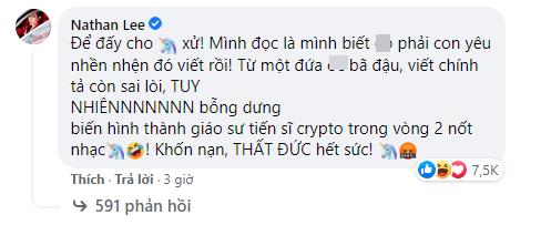 Nathan Lee cảnh báo người chơi tiền ảo, mắng yêu nhền nhện vô liêm sỉ-2