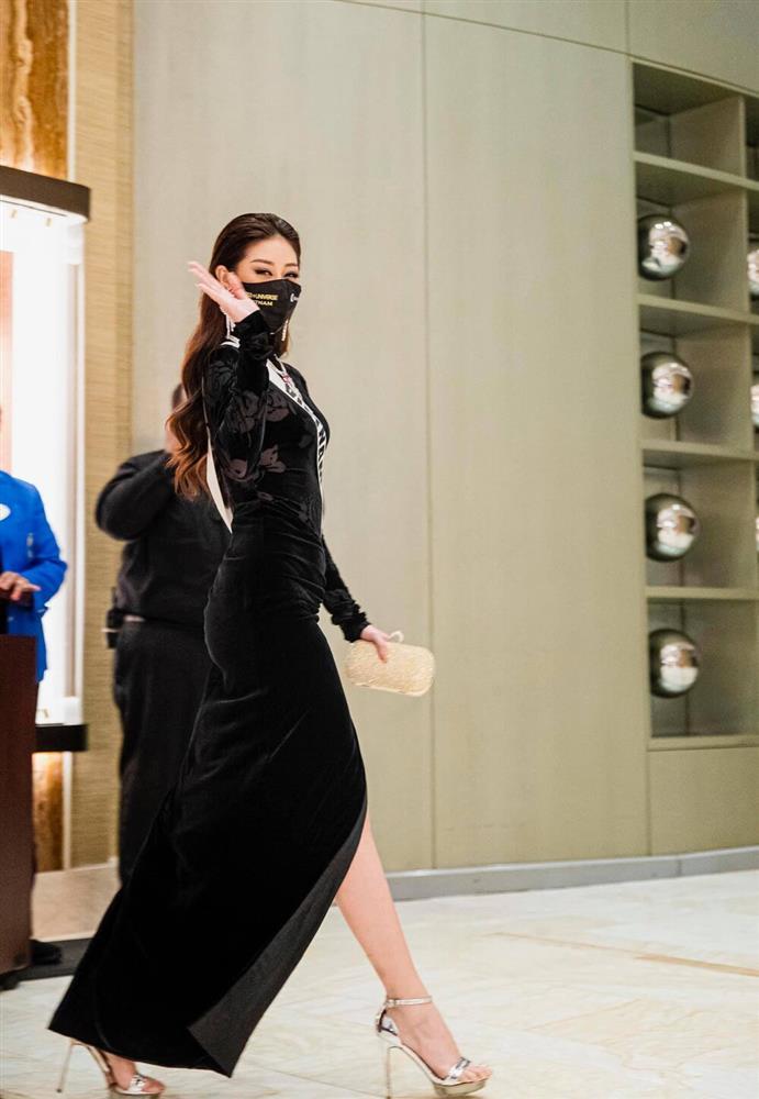 Hé lộ đầm dạ hội Khánh Vân chặt chém ở bán kết Miss Universe-5