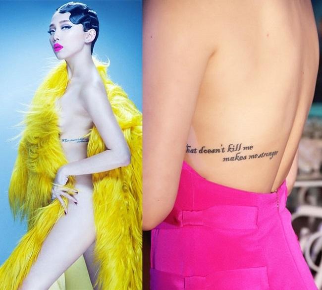 Không xăm tên ông xã Touliver, Tóc Tiên khắc hình 3 con cưng đẹp xỉu-9