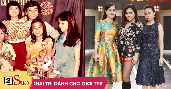 Ảnh hiếm của bộ 3 chị em tỷ phú đình đám showbiz Việt