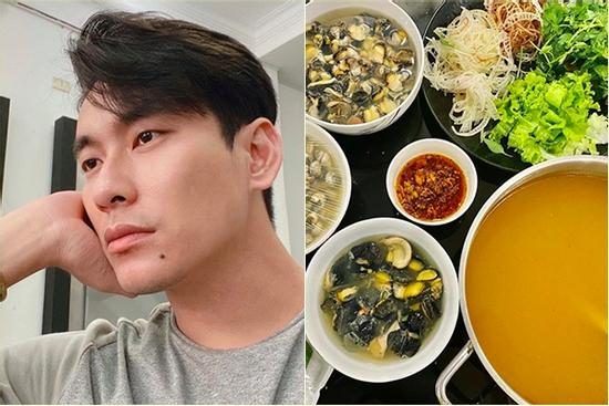 Kiều Minh Tuấn nấu hai bữa bún ốc một ngày