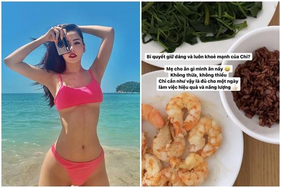 Chi Pu giữ dáng bằng thực đơn chuẩn 'cơm mẹ nấu'