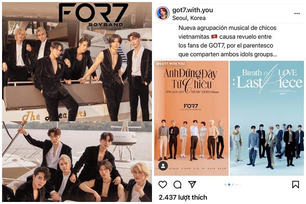 Fandom GOT7 bất ngờ ‘quay xe’ ủng hộ tân binh FOR7 bất chấp nghi án vay mượn?