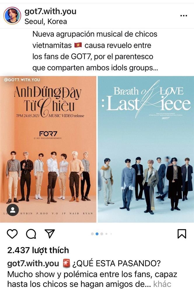 Fandom GOT7 bất ngờ quay xe ủng hộ tân binh FOR7 bất chấp nghi án vay mượn?-4