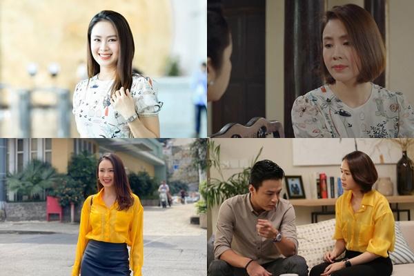 Hồng Diễm lấy đồ cũ để Châu mặc trong phim