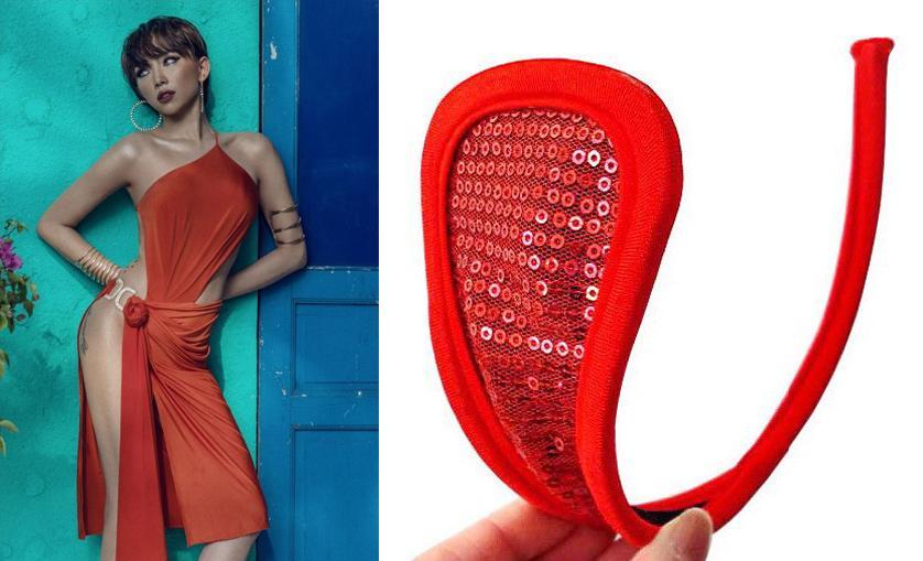 Stylist quàng quần lót của Ngọc Trinh lên mặt làm tai nghe-8