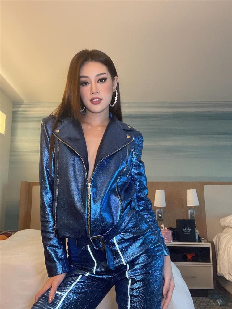 Diện trang phục hầm hố, Khánh Vân khẳng định đẳng cấp không phải dạng vừa trước chung kết Miss Universe-7