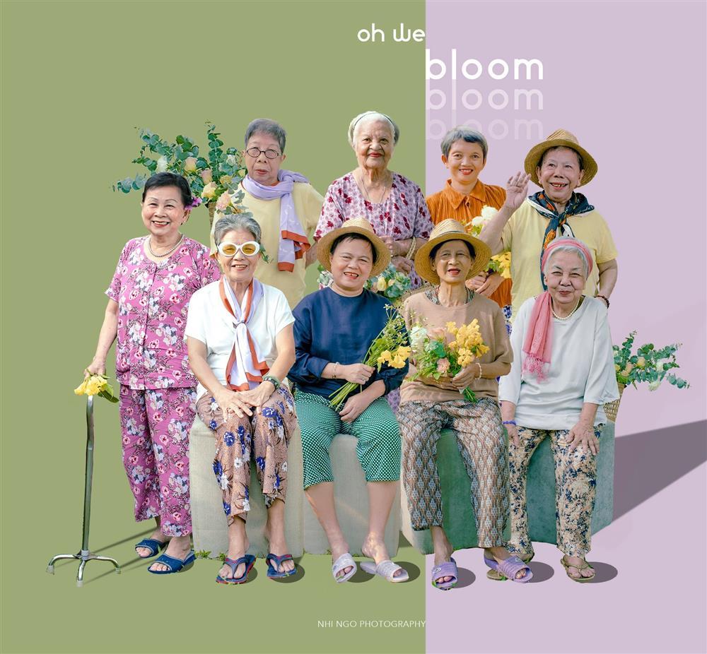 Hội cụ bà hóa nàng thơ xì tin trong bộ ảnh chất như nước cất tại viện dưỡng lão-1