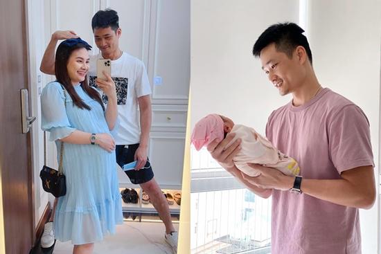 Bảo Thanh sinh con gái, nhìn mặt ông xã biết hạnh phúc cỡ nào
