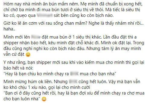 Shipper gọi điện cho khách ngọt như mía lùi, nhận hàng mới biết vì sao-4