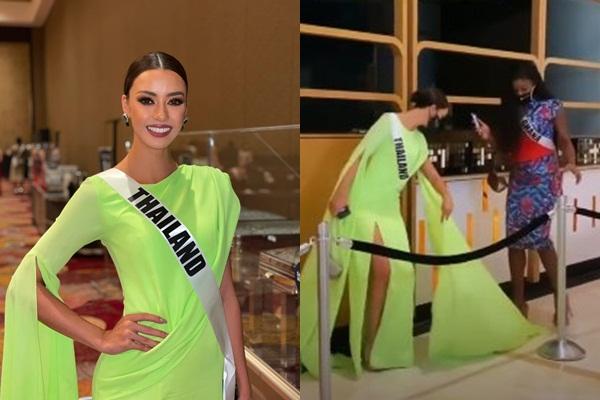 Khánh Vân diễn quốc phục Kén Em xuất sắc tại Miss Universe 2020-26