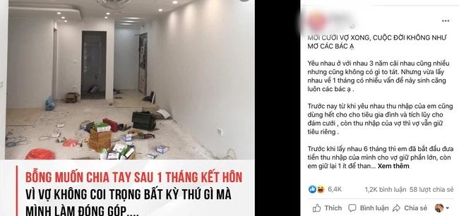 Cưới được một tháng, người chồng bỗng dưng muốn ly hôn sau khi quyết định sửa nhà-1