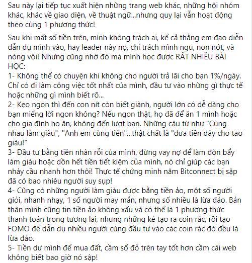 Sập bẫy tiền ảo, nhạc sĩ Nguyễn Văn Chung cay đắng: Đừng chơi-6