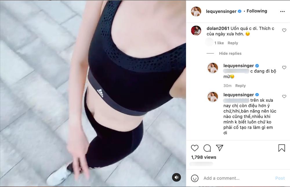 Đi bộ cũng zẹo zẹo khoe body, Lệ Quyên lại bị dân mạng chỉnh mạnh-1