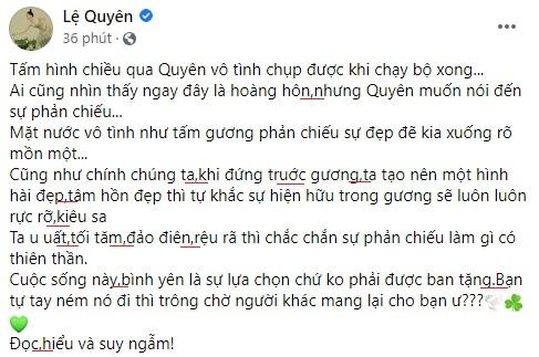 Lệ Quyên triết lý sống nhưng bị bóc lỗi sai giống hệt Hà Hồ-1