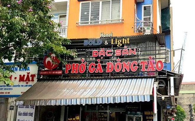 Phong tỏa quán phở ở Văn Quán liên quan đến ca dương tính SARS-CoV-2-1