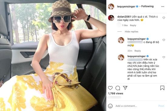 Đi bộ cũng zẹo zẹo khoe body, Lệ Quyên lại bị dân mạng chỉnh mạnh