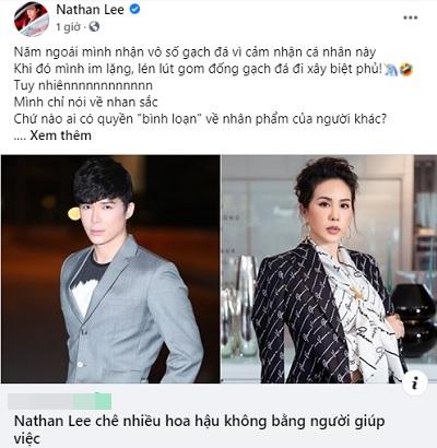 Nathan Lee khơi chuyện cũ khiến Thu Hoài bị chửi oan-3