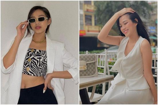 Đỗ Thị Hà diện đồ nữ tính thì xinh, chuyển style cool ngầu có vẻ 'lệch pha'?