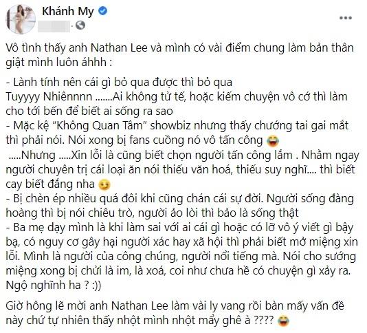 Nathan Lee bắt tay Khánh My, ngày tàn của Ngọc Trinh đã tới?-2