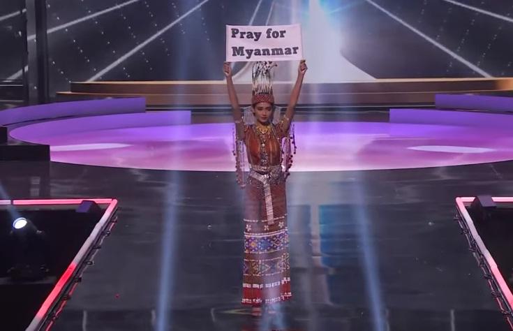 Khánh Vân diễn quốc phục Kén Em xuất sắc tại Miss Universe 2020-14