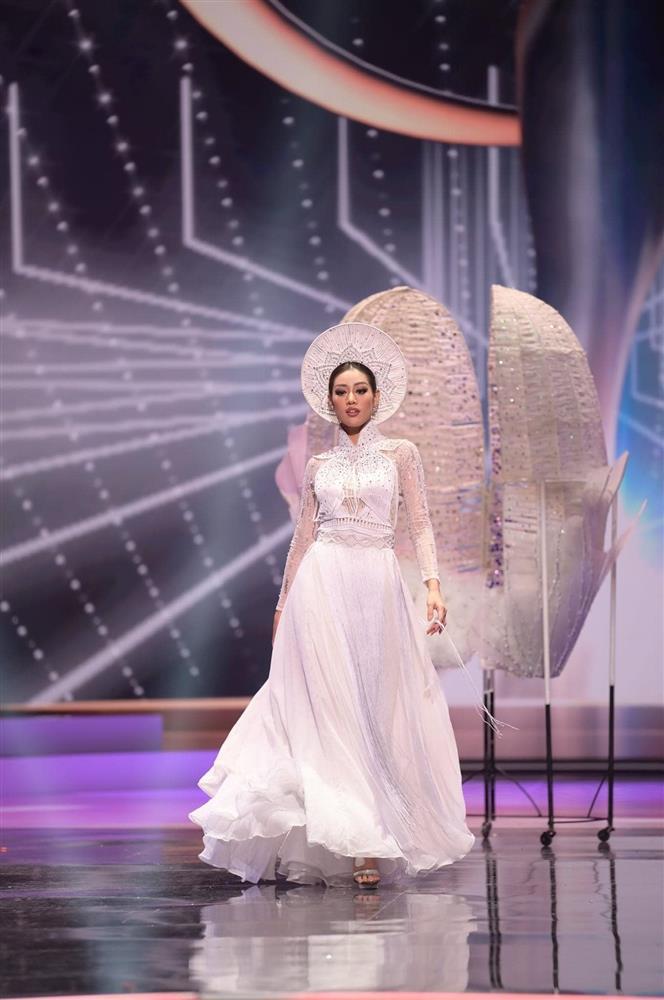 Sao Việt nổi da gà khi xem Khánh Vân thi quốc phục Miss Universe 2020-7