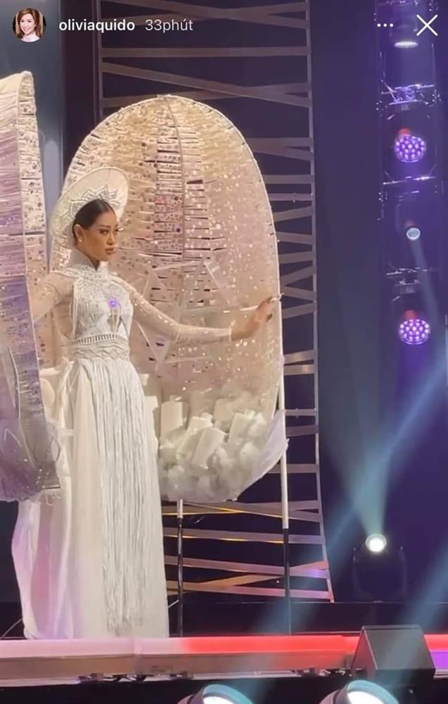 Sao Việt nổi da gà khi xem Khánh Vân thi quốc phục Miss Universe 2020-15