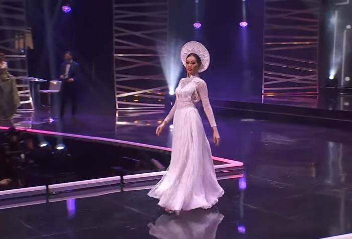 Sao Việt nổi da gà khi xem Khánh Vân thi quốc phục Miss Universe 2020-4