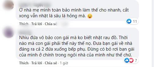 Lần đầu ra mắt, cô gái bị mẹ chồng tương lai đuổi thẳng cổ vì cách nhặt rau muống-6