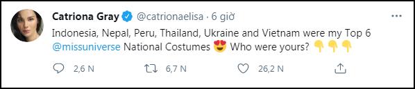 Miss Universe Catriona Gray bị chỉ trích vì loại thẳng quốc phục Philippines-1