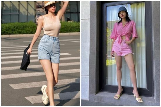 Hà Hồ - Kỳ Duyên diện quần shorts sành điệu, các nàng học ngay chỉ có đẹp hết ý!