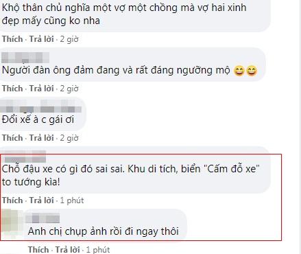 Tranh cãi vợ chồng MC Hoàng Linh hồn nhiên lau chùi xe nơi chốn tâm linh-6