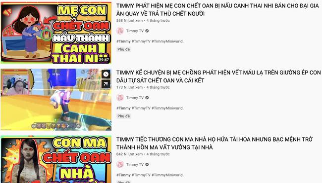 Sợ hãi kênh YouTube trẻ em toàn anh giết em, mẹ chết oan, hồn ma báo oán-2