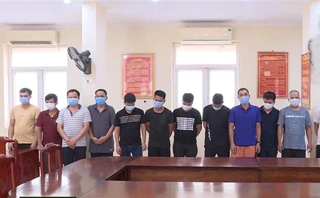 Bắc Ninh: 13 con bạc say sưa sát phạt nhau khi dịch Covid-19 trong tỉnh đang nóng-1